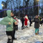 30 декабря в Ногинском городском парке прошёл Новогодний забег