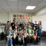 12 марта 2024 года студенты Ногинского колледжа посетили фольклорно-игровую программу «Как на Масляной неделе»
